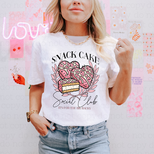 SNACK CAKE SOCIAL CLUB - DTF TRANSFER