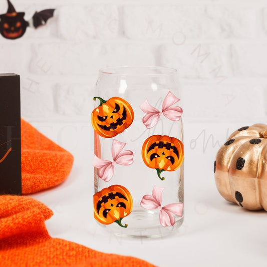 COQUETTE BOWS & JACK O LANTERNS - UV DTF