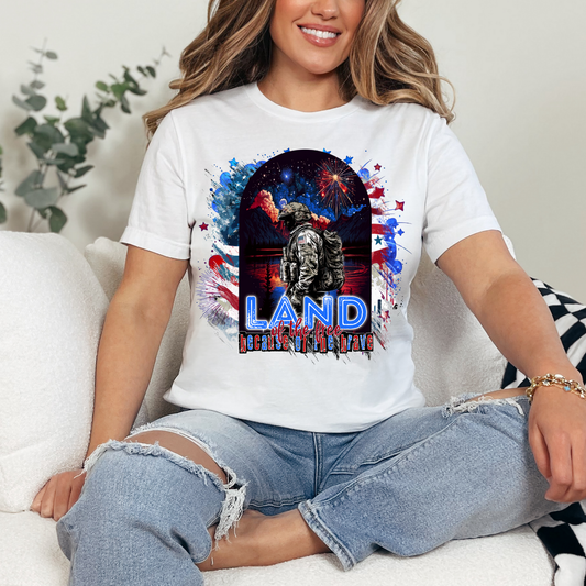 LAND OF THE FREE - DTF TRANSFER