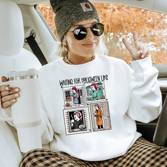 Waiting for Halloween like dtf transfer