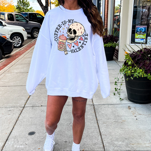 #12 Coffee is my Valentines  DTF