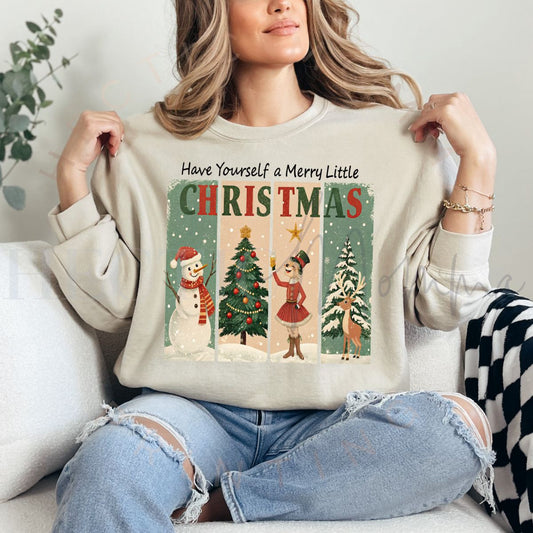 HAVE YOURSELF A MERRY LITTLE CHRISTMAS - DTF TRANSFER