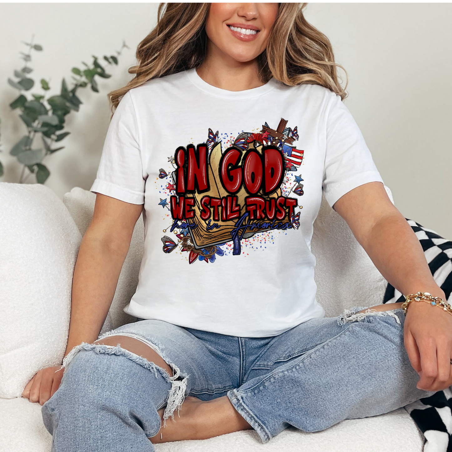 IN GOD WE TRUST - DTF TRANSFER