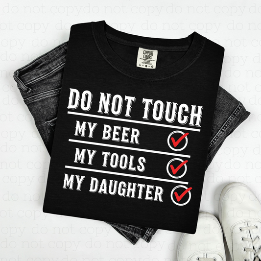 DO NOT TOUCH - DTF TRANSFER