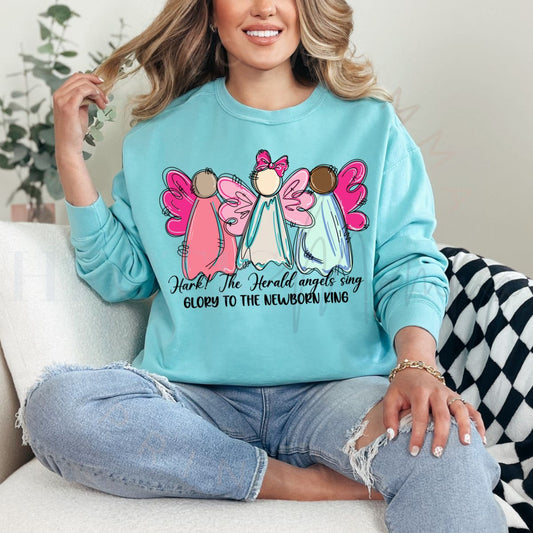 GLORY TO THE NEWBORN KING - DTF TRANSFER