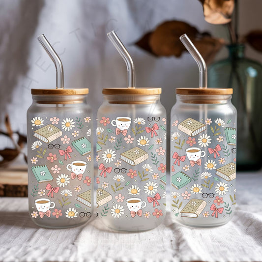 COQUETTE COFFEE & READING - UV DTF