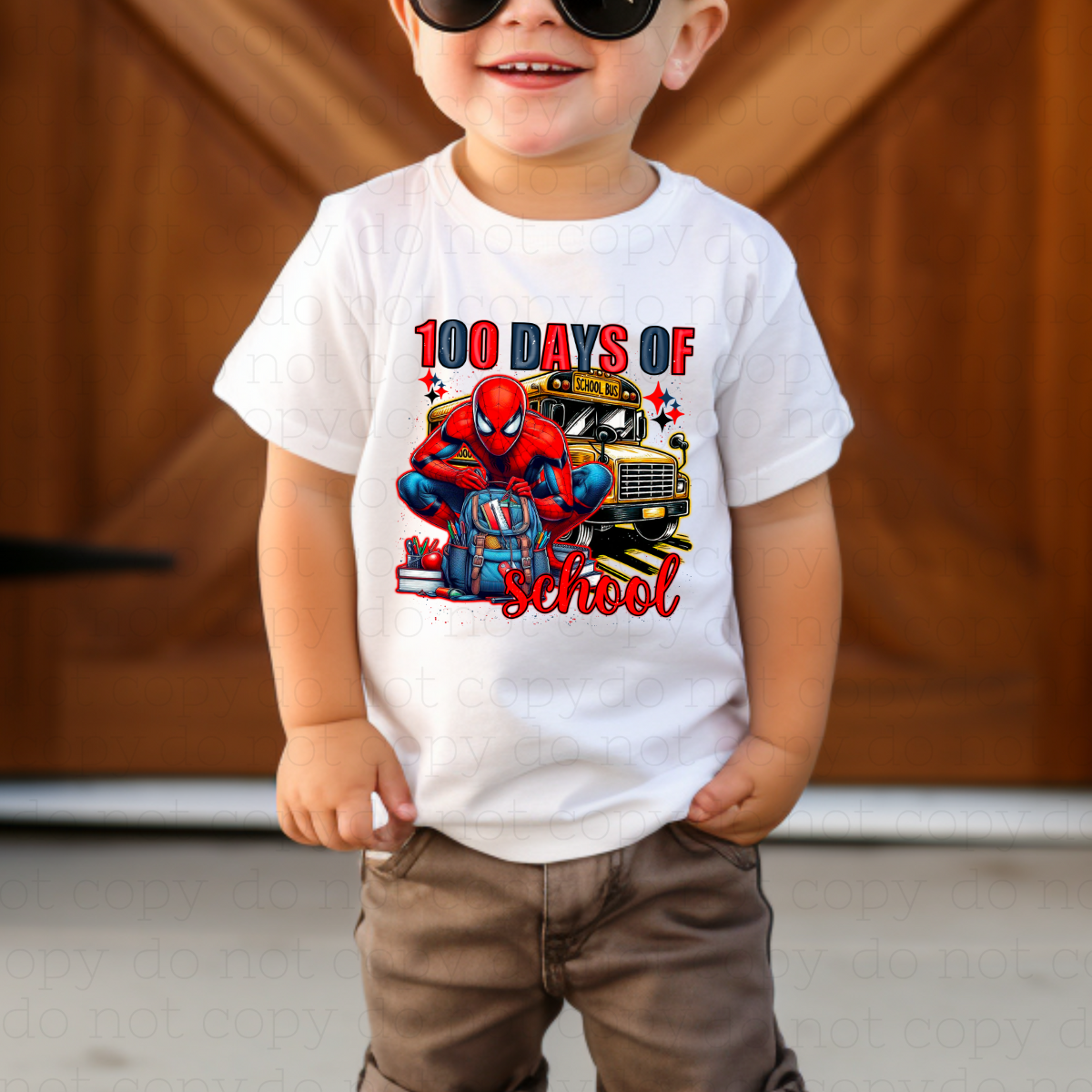 100 DAYS OF SCHOOL - SPIDER - DTF TRANSFER