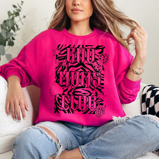 RAD MOMS CLUB - DTF TRANSFER