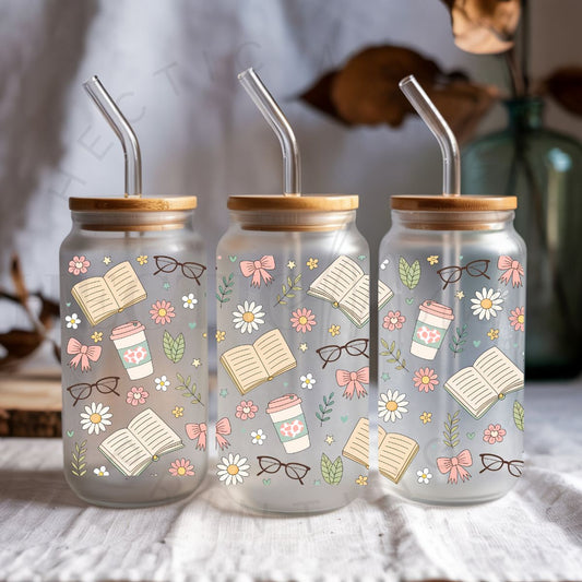 COQUETTE COFFEE & READING - UV DTF