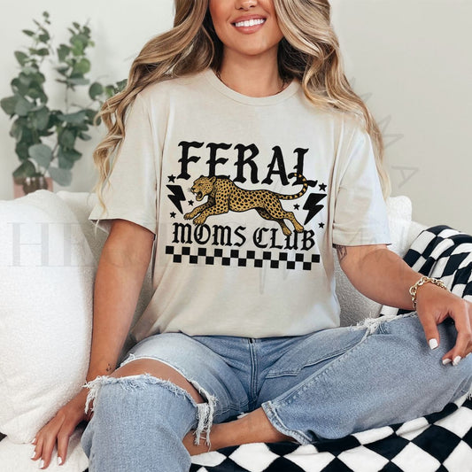 FERAL MOMS CLUB - DTF TRANSFER