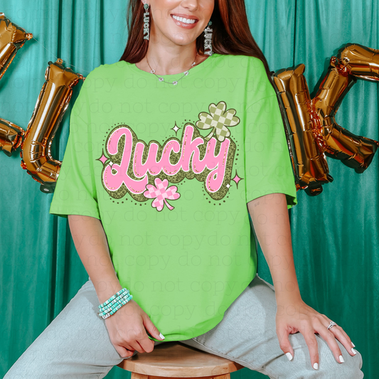 LUCKY - DTF TRANSFER - Hectic Momma Printing