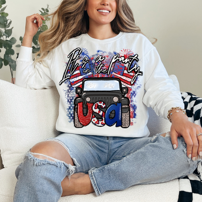 PARTY IN THE USA - DTF TRANSFER