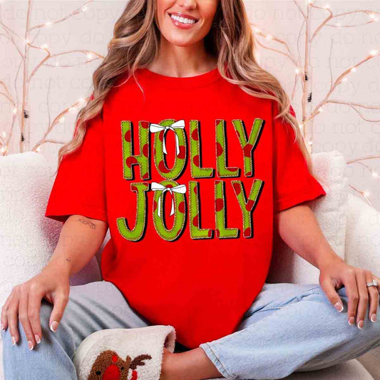 COQUETTE HOLLY JOLLY - DTF TRANSFER
