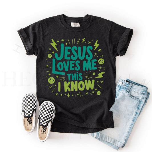 JESUS LOVES ME THIS I KNOW - DTF TRANSFER