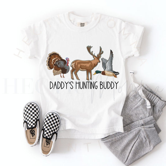 DADDY'S HUNTING BUDDY - DTF TRANSFER