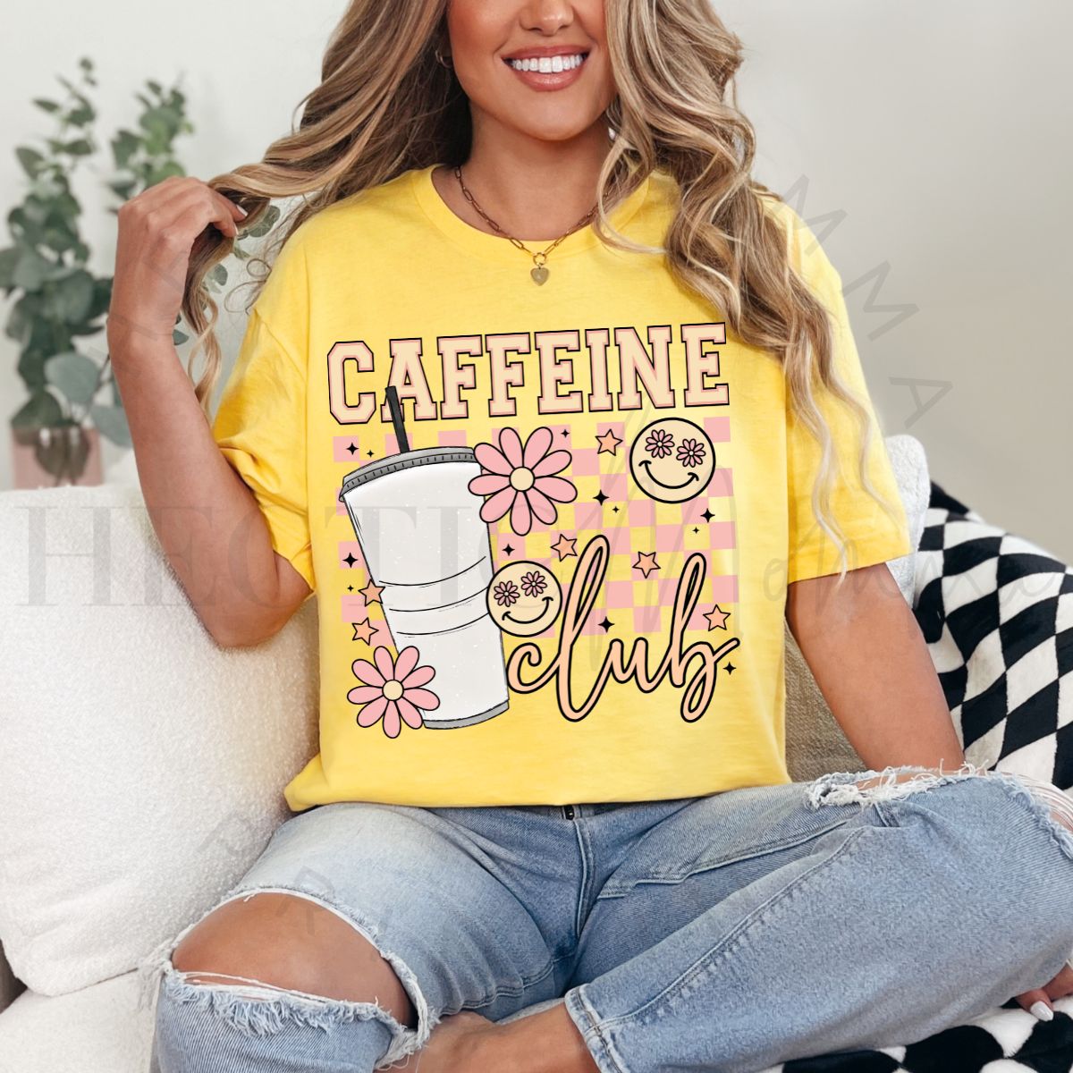 CAFFEINE CLUB - DTF TRANSFER