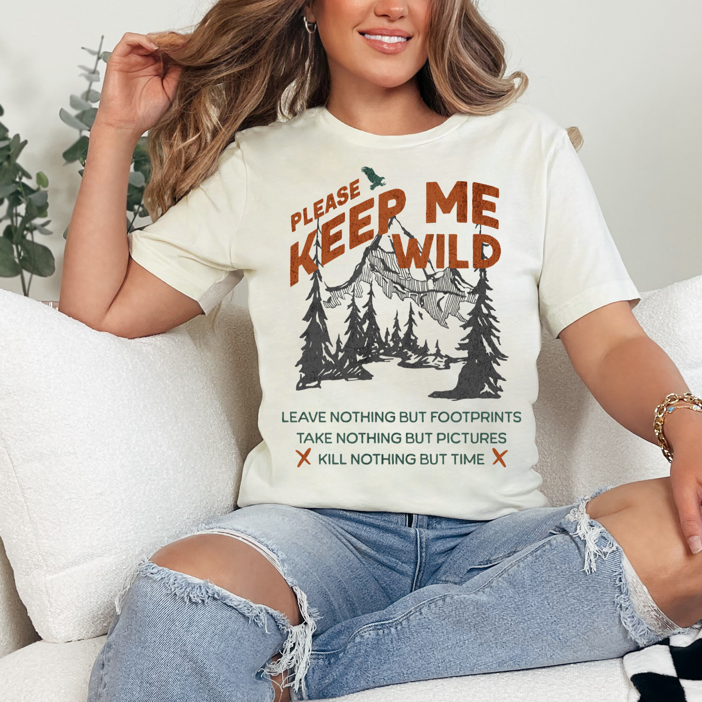 KEEP ME WILD - DTF TRANSFER