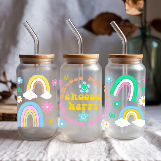 CHOOSE HAPPY - UV DTF