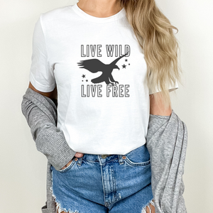 Live wild, Live free DTF