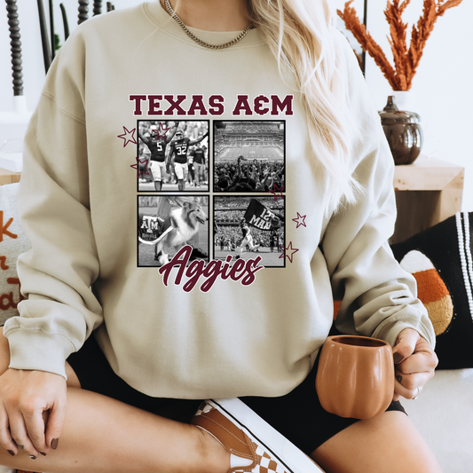 texas a&m collage dtf transfer