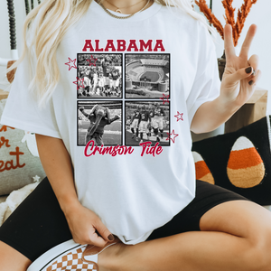 Alabama collage dtf transfer