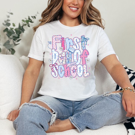 FIRST DAY OF SCHOOL - DTF TRANSFER