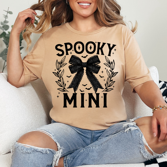 SPOOKY MINI BOW COQUETTE - DTF TRANSFER