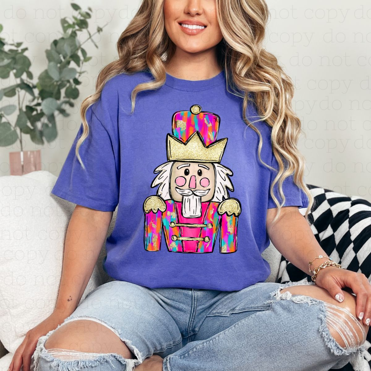 BRUSHSTROKE NUTCRACKER - DTF TRANSFER