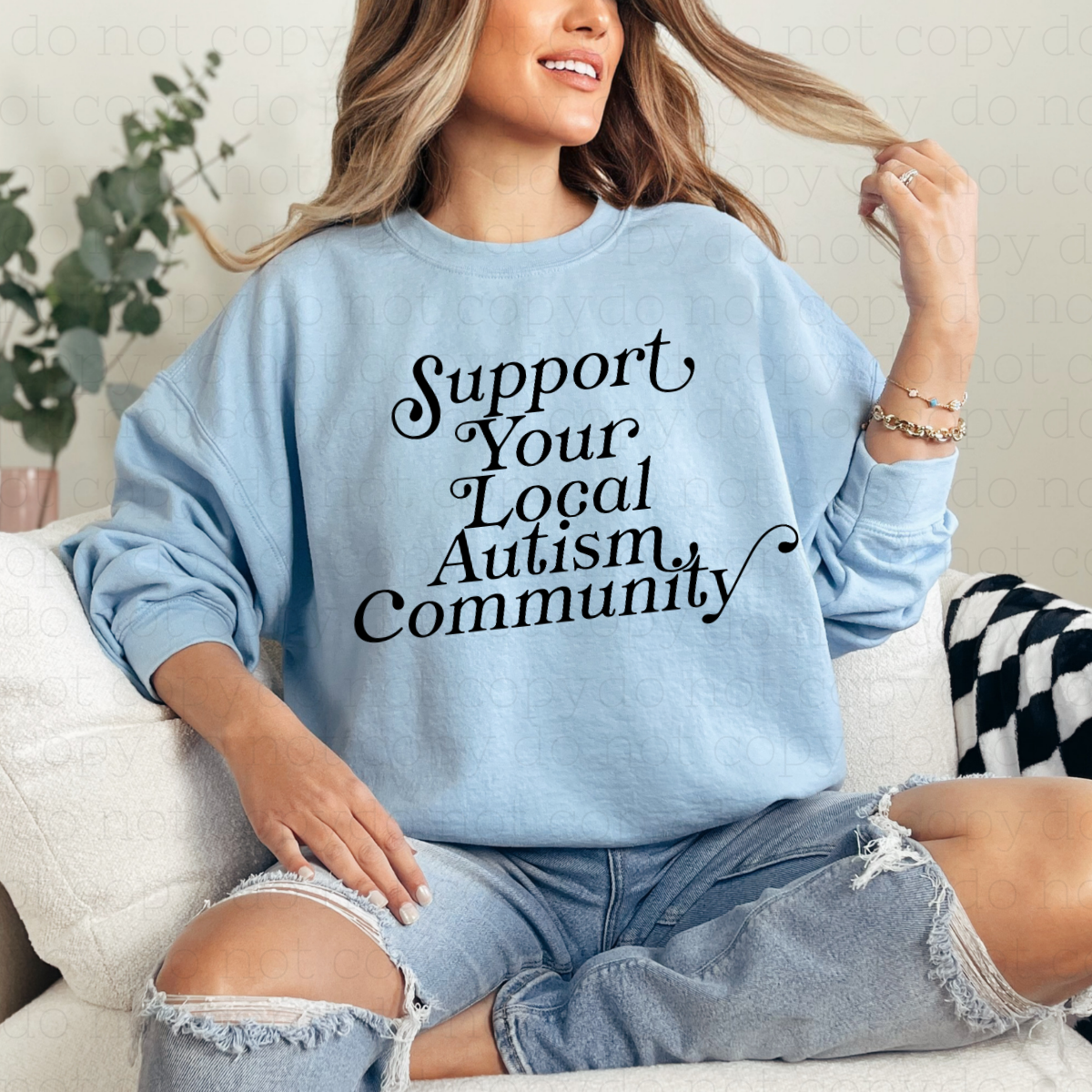 SUPPORT YOUR LOCAL AUTISM COMMUNITY - DTF TRANSFER