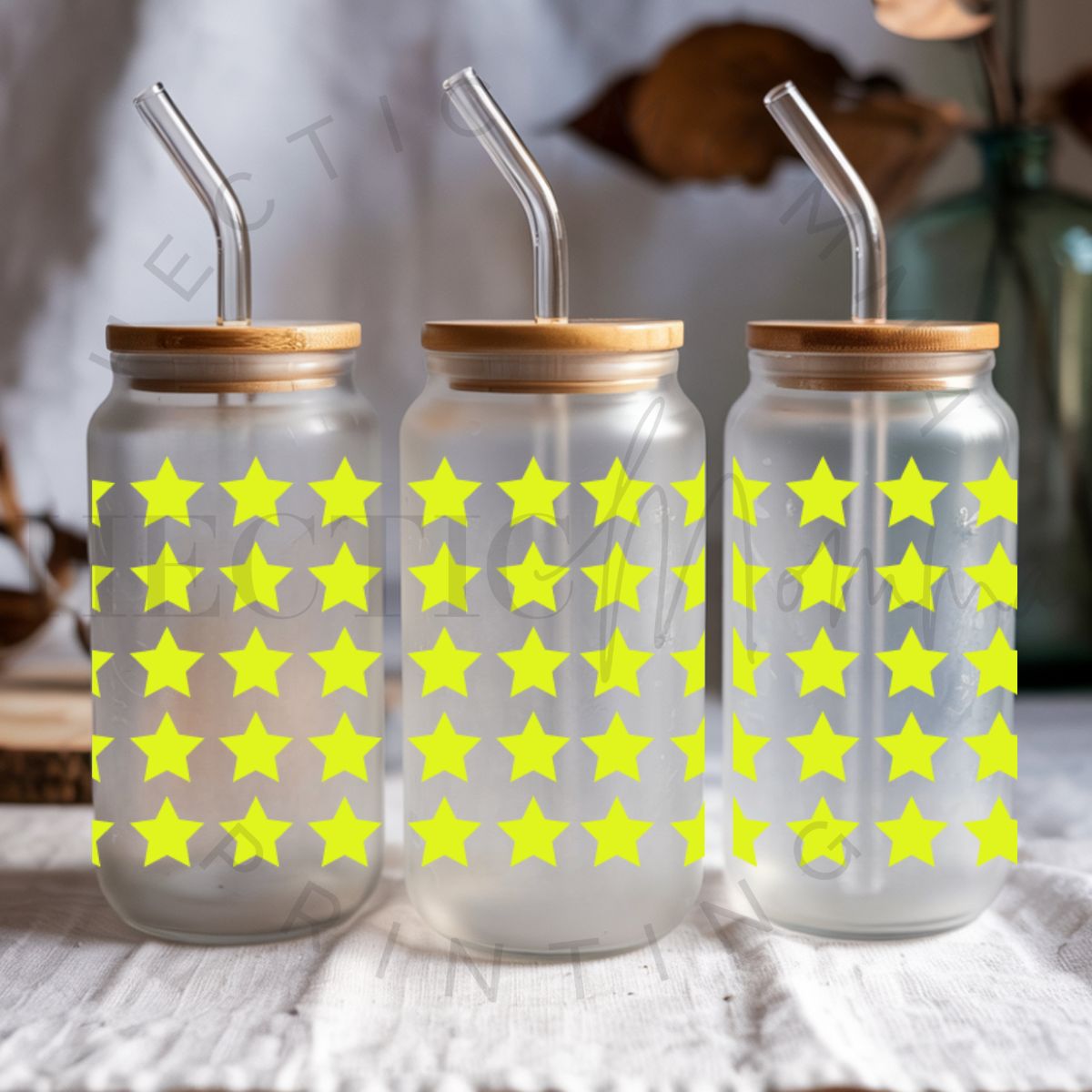 STARS - UV DTF - Hectic Momma Printing