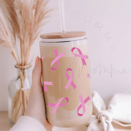 BREAST CANCER AWARENESS RIBBONS - UV DTF