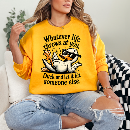 WHATEVER LIFE THROWS AT YOU -  DTF TRANSFER - Hectic Momma Printing