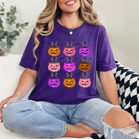 HALLOWEEN JACK'O  BUCKETS - DTF TRANSFER