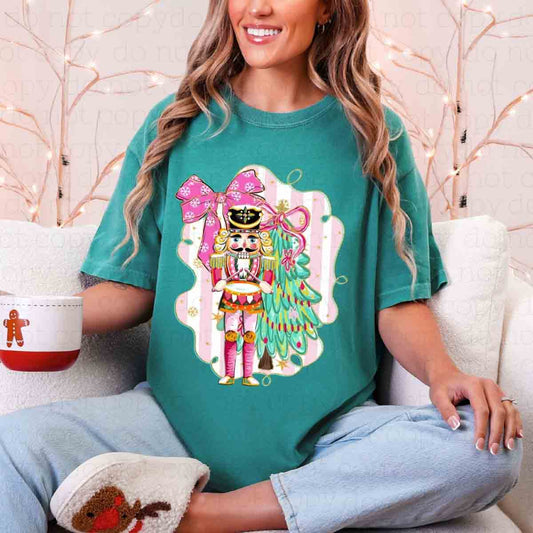 COQUETTE NUTCRACKER + CHRISTMAS TREE FRAME - DTF TRANSFER
