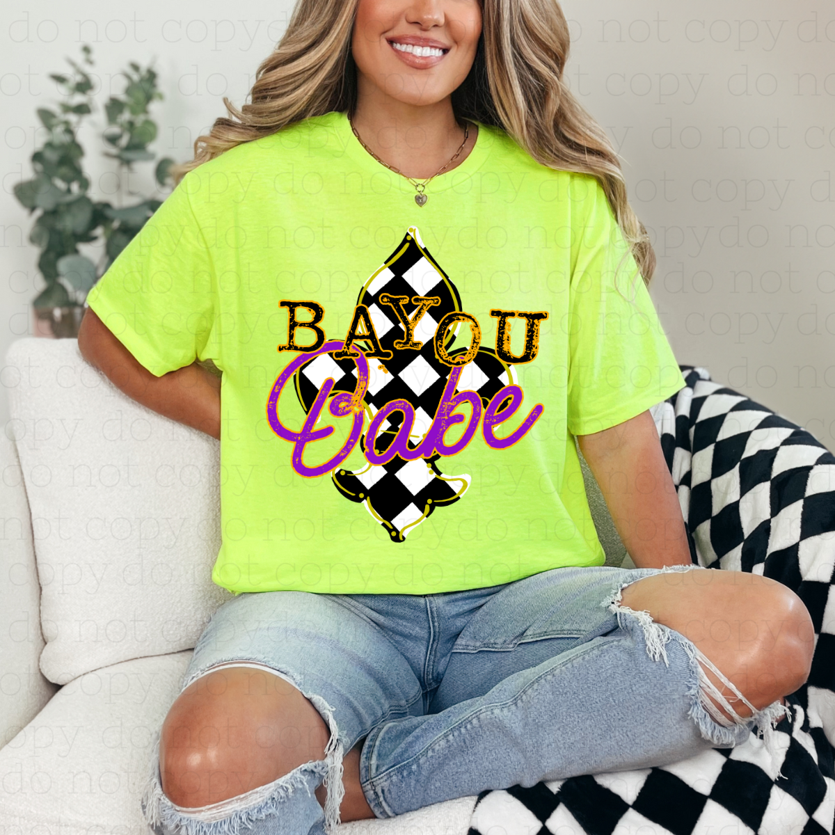 BAYOU BABE - DTF TRANSFER