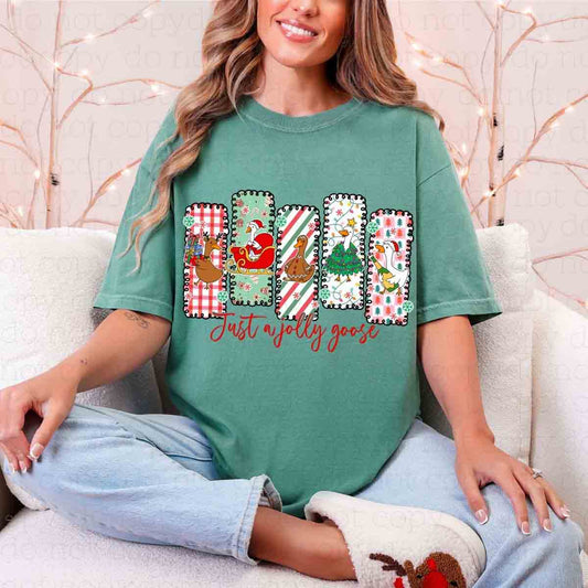 JUST A JOLLY GOOSE - DTF TRANSFER