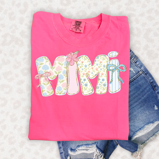 SOUTHERN MIMI PASTEL PINK HYDRANGEAS - DTF TRANSFER