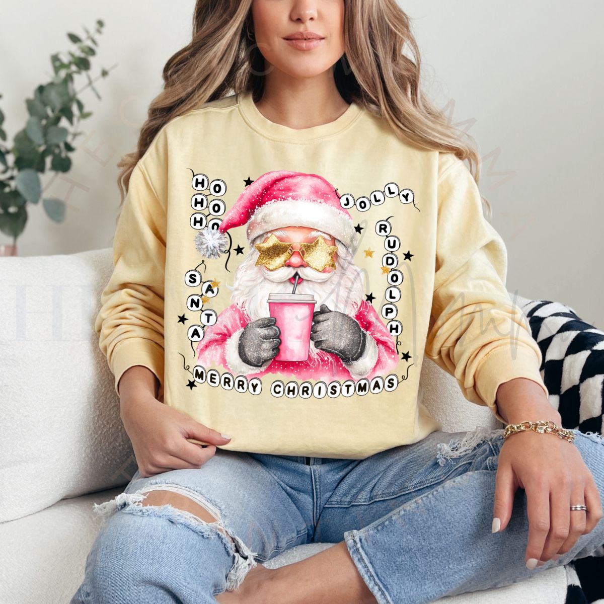 MERRY CHRISTMAS - DTF TRANSFER - Hectic Momma Printing