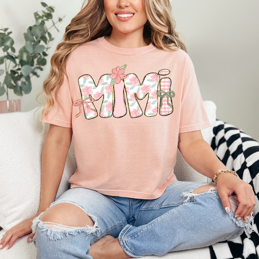 SOUTHERN MIMI PASTEL PINK - DTF TRANSFER