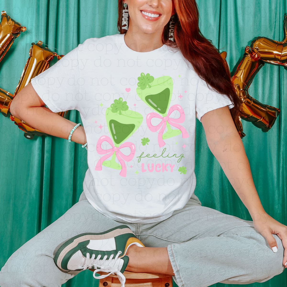 COQUETTE FEELING LUCKY - DTF TRANSFER