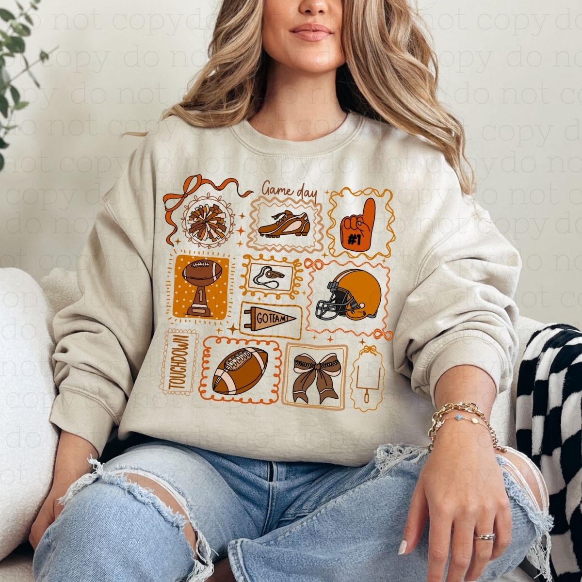 COQUETTE FOOTBALL GAME DAY - DTF TRANSFER