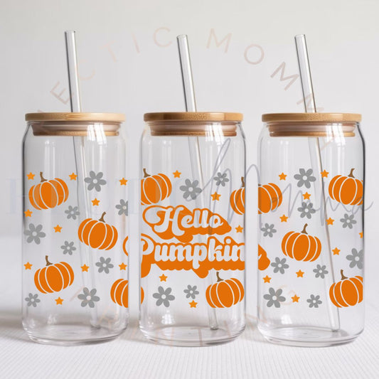 HELLO PUMPKIN - UV DTF