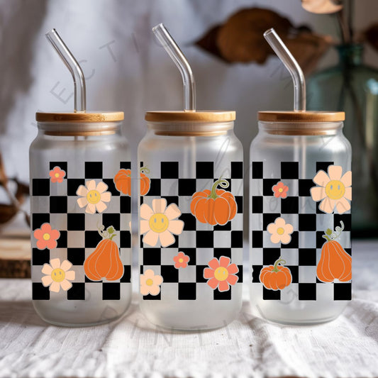 CHECKERED FALL - UV DTF