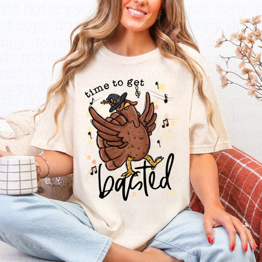 TIME TO GET BASTED - DTF TRANSFER