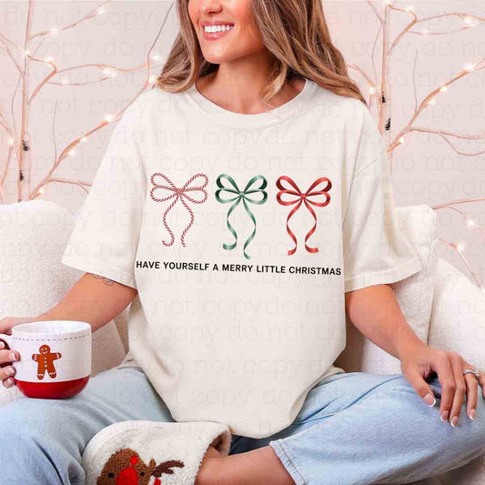 COQUETTE HAVE YOURSELF A MERRY LITTLE CHRISTMAS - DTF TRANSFER