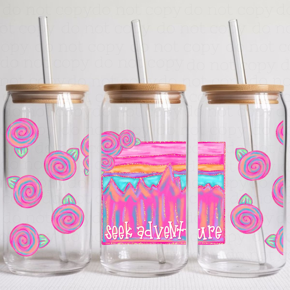 SEEK ADVENTURE - UV DTF