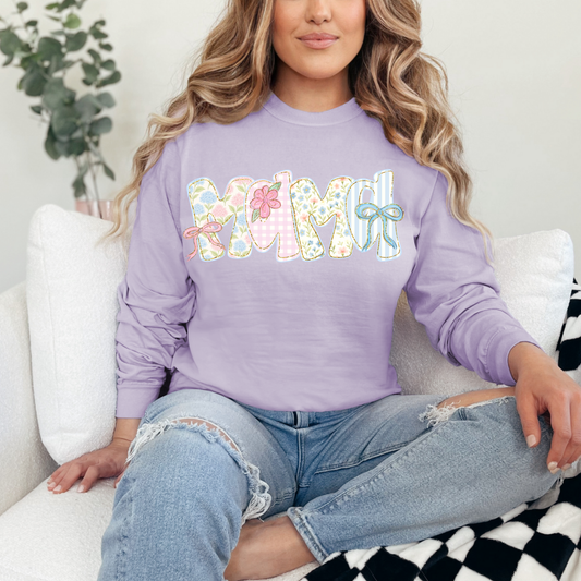 SOUTHERN MAMA PASTEL PINK HYDRANGEAS - DTF TRANSFER