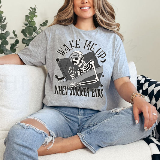 WAKE ME UP WHEN SUMMER ENDS - DTF TRANSFER