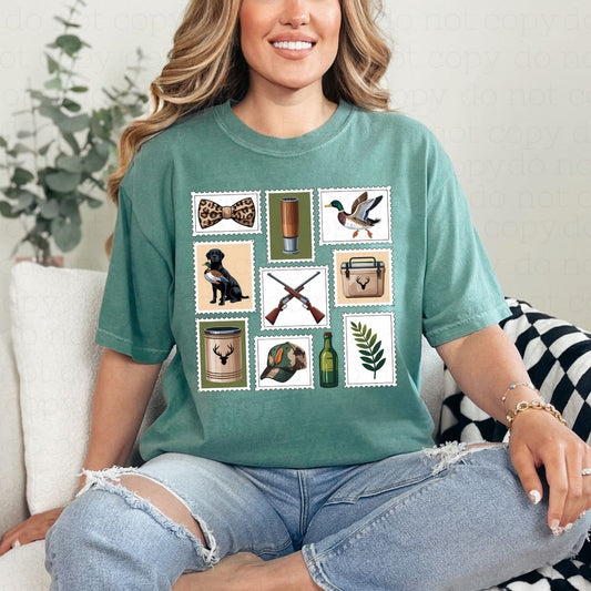 COQUETTE HUNTING STAMPS - DTF TRANSFER