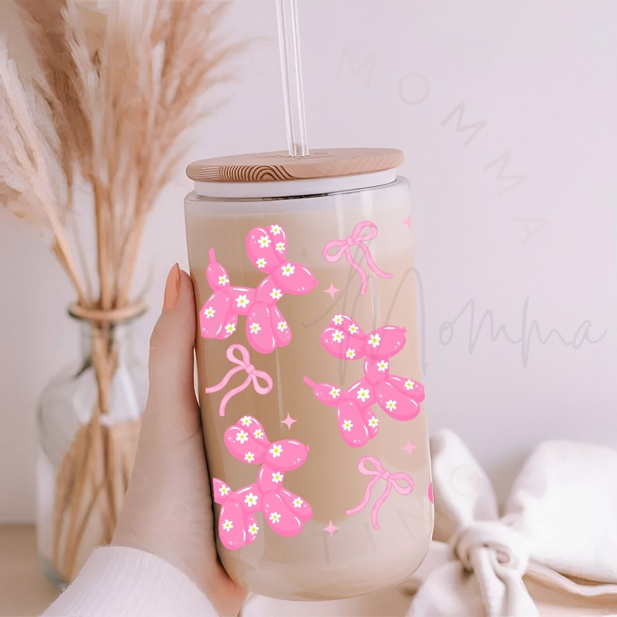 COQUETTE BALLOON DOGS & BOWS - UV DTF